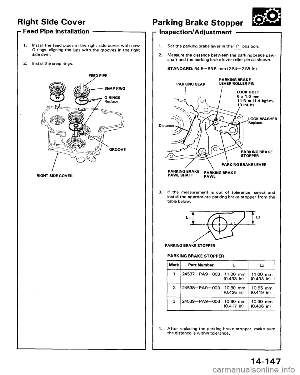 HONDA ACCORD 1995  Service Repair Manual 