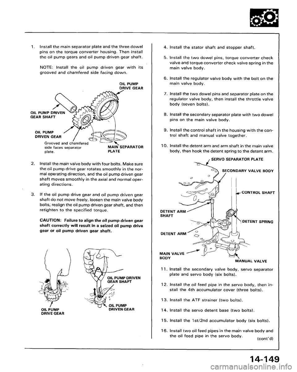HONDA ACCORD 1995  Service Repair Manual 