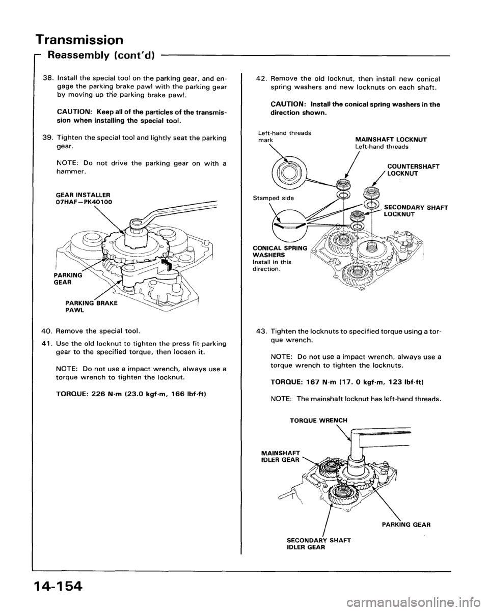 HONDA ACCORD 1995  Service Repair Manual 