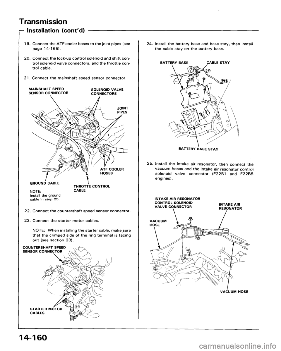 HONDA ACCORD 1995  Service Repair Manual 