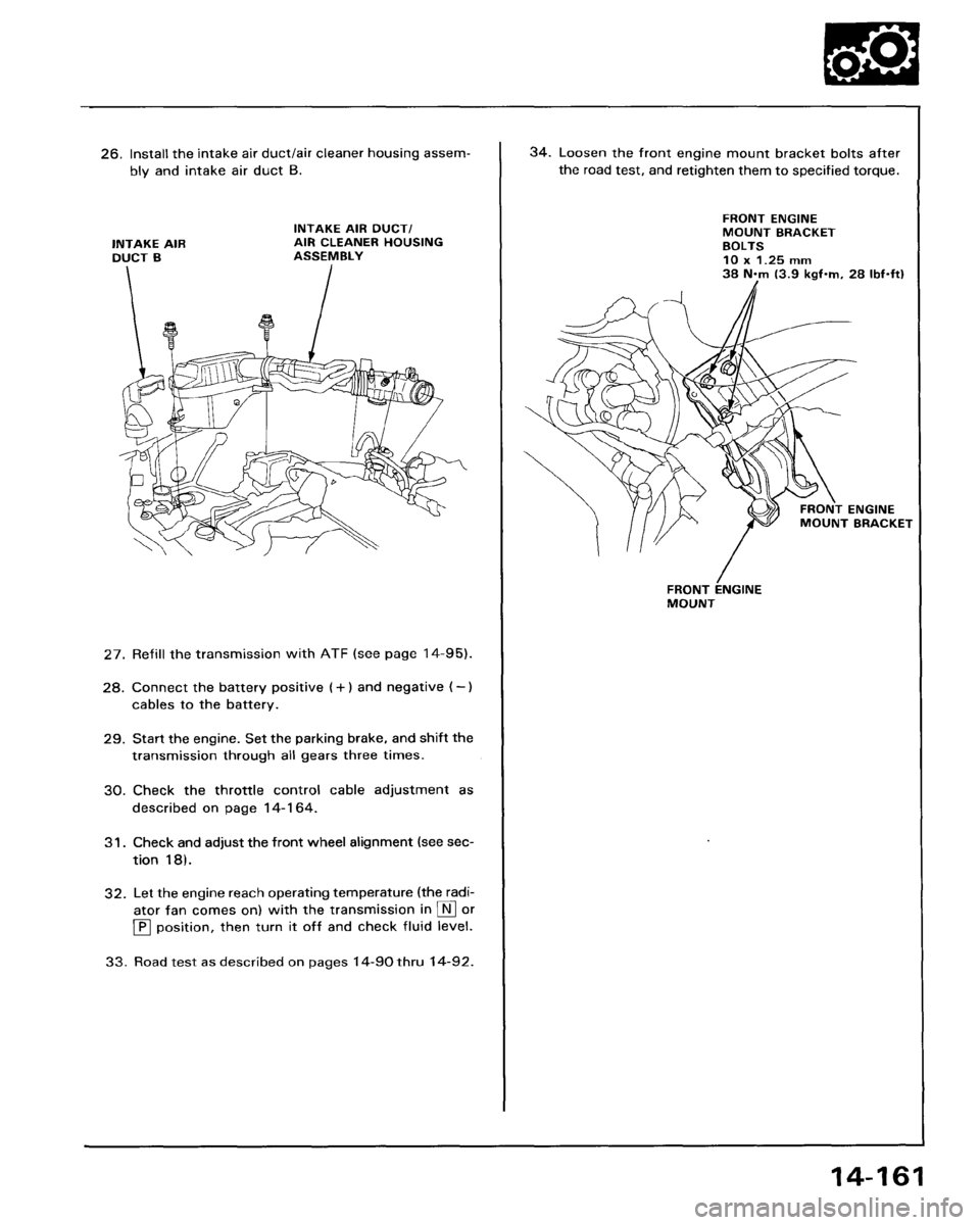 HONDA ACCORD 1995  Service Repair Manual 