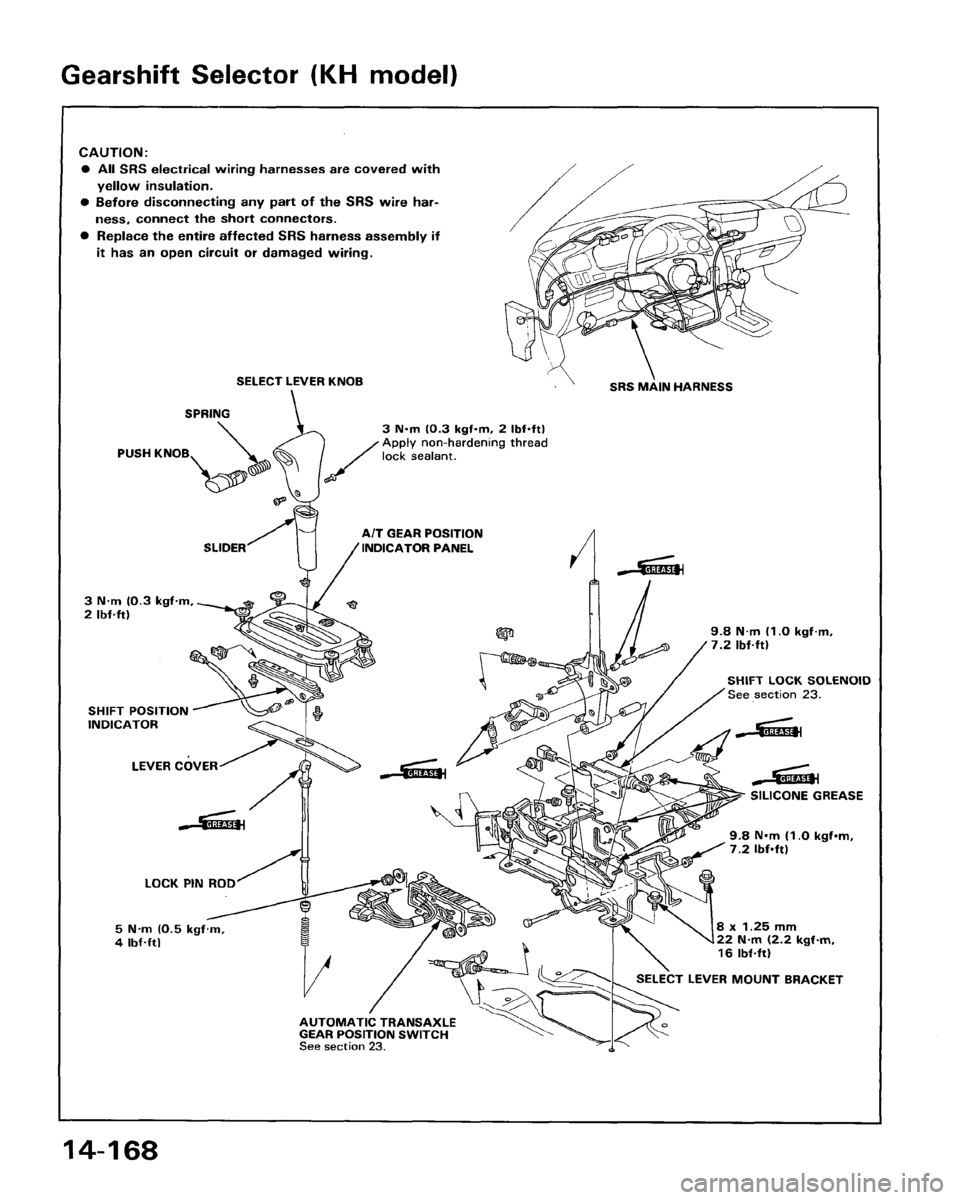 HONDA ACCORD 1995  Service Repair Manual 