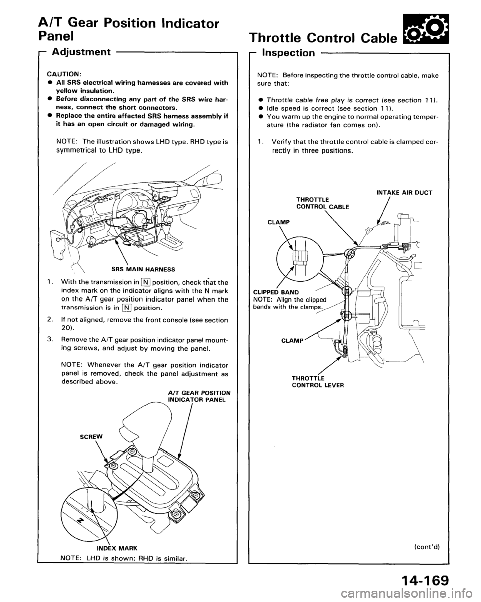 HONDA ACCORD 1995  Service Repair Manual 