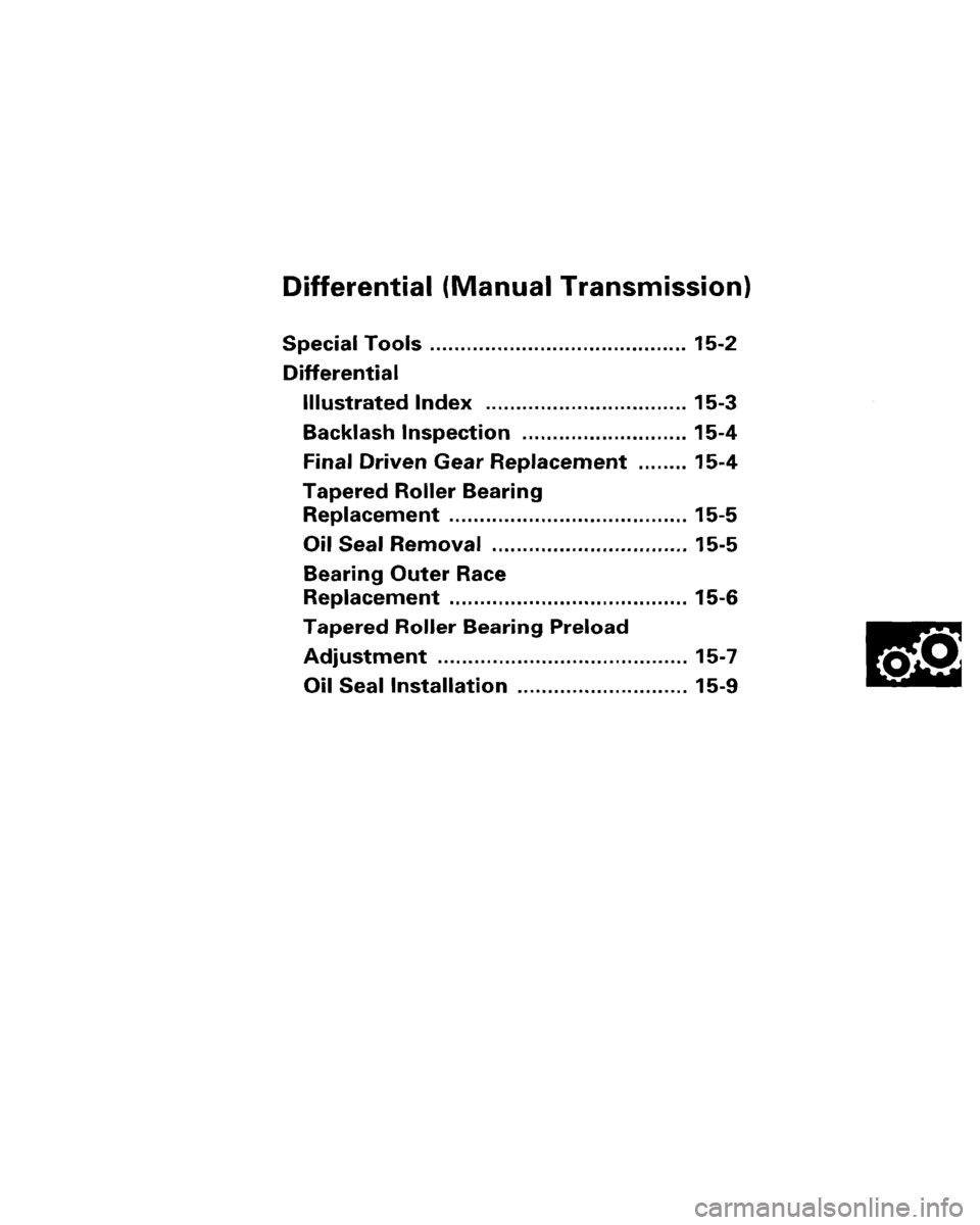 HONDA ACCORD 1995  Service Repair Manual 