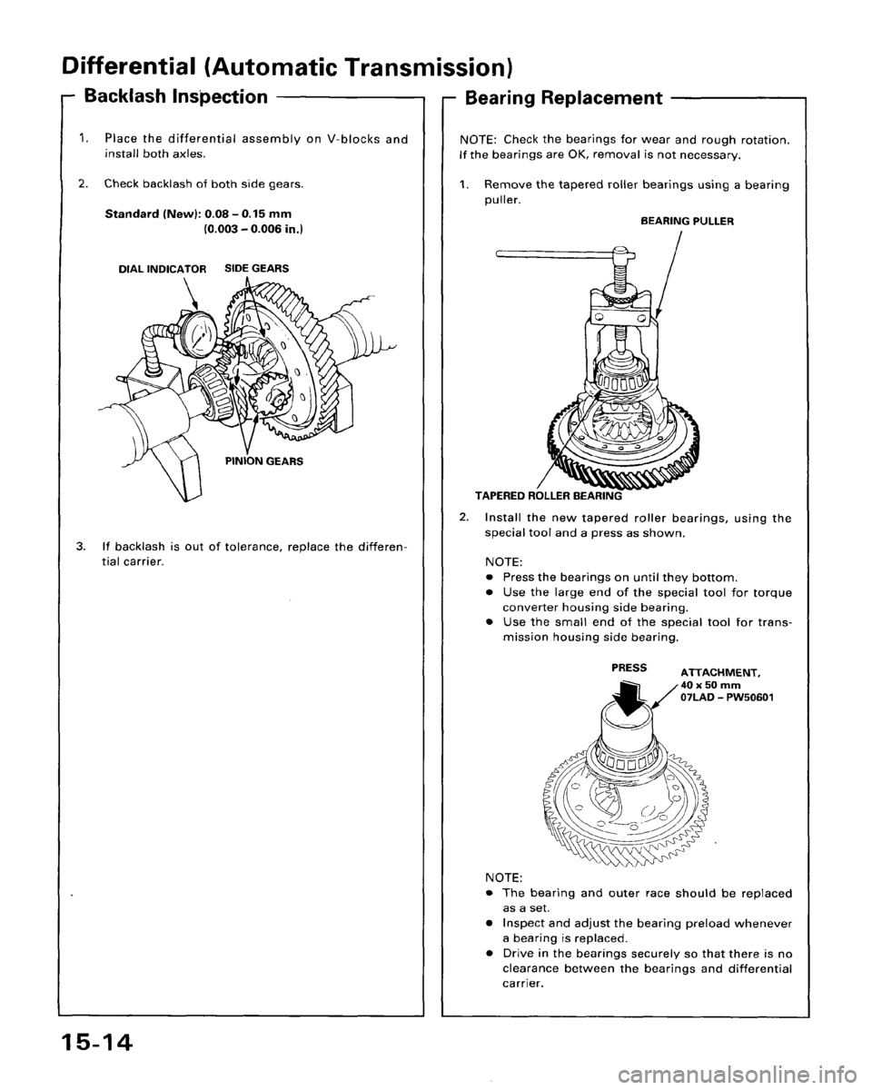HONDA ACCORD 1995  Service Repair Manual 