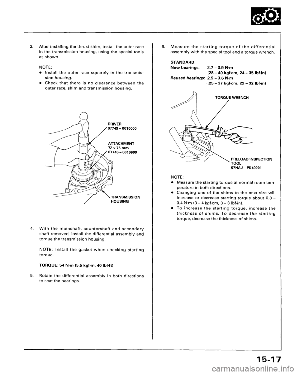 HONDA ACCORD 1995  Service Repair Manual 