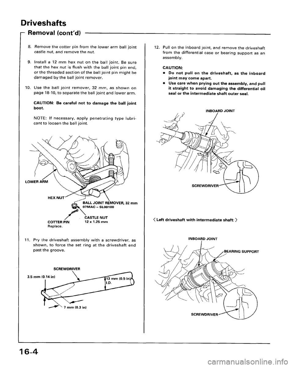 HONDA ACCORD 1995  Service Repair Manual 