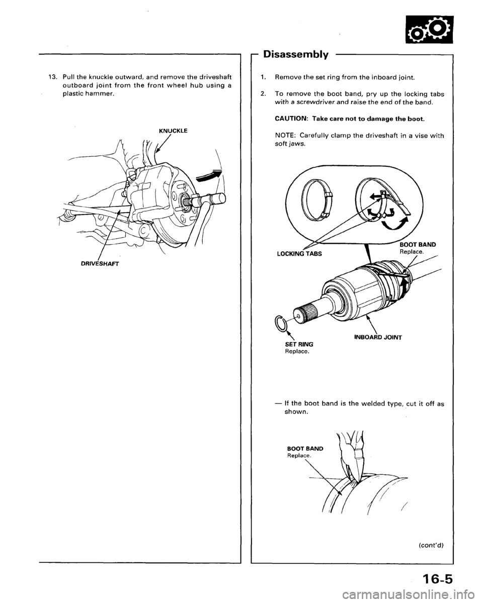 HONDA ACCORD 1995  Service Repair Manual 