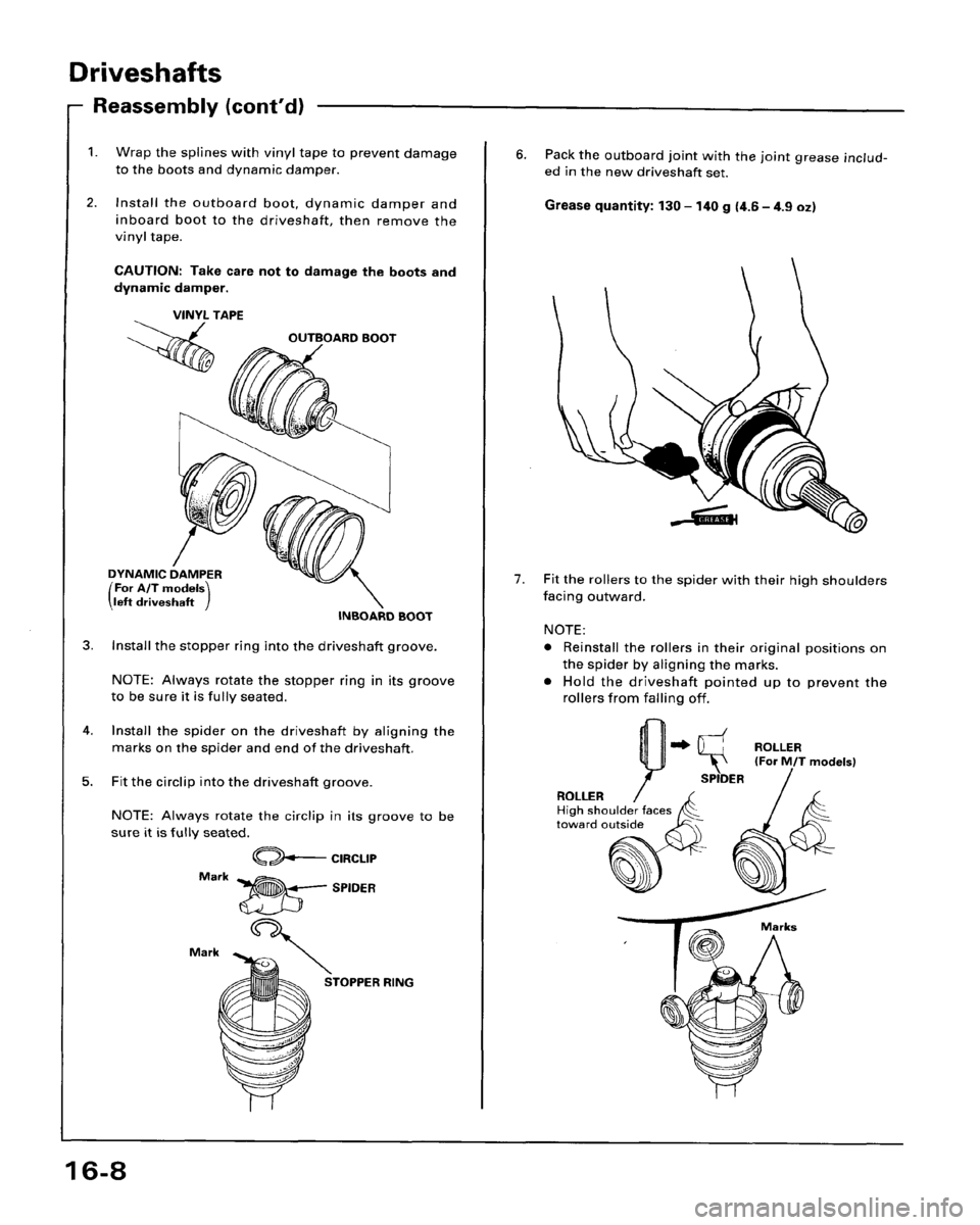 HONDA ACCORD 1995  Service Repair Manual 