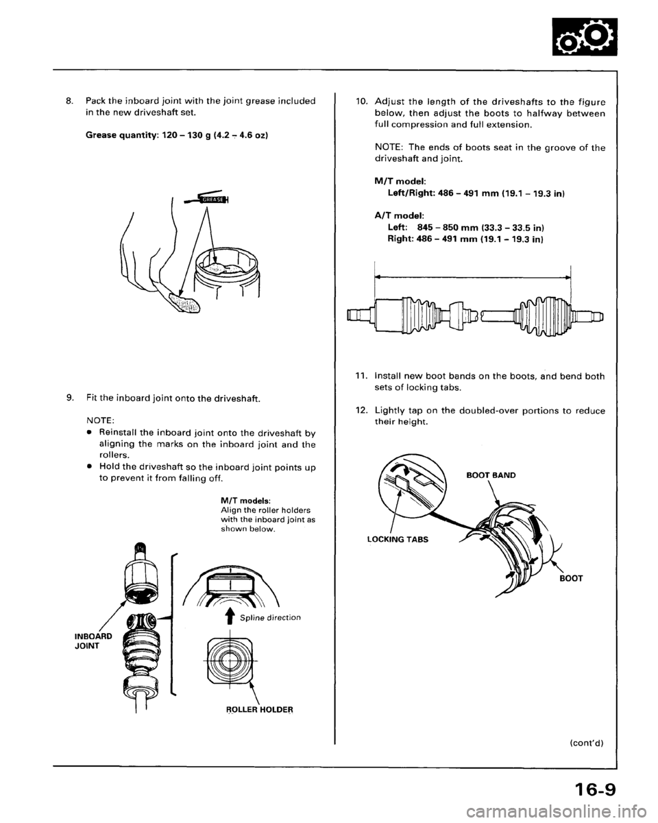 HONDA ACCORD 1995  Service Repair Manual 
