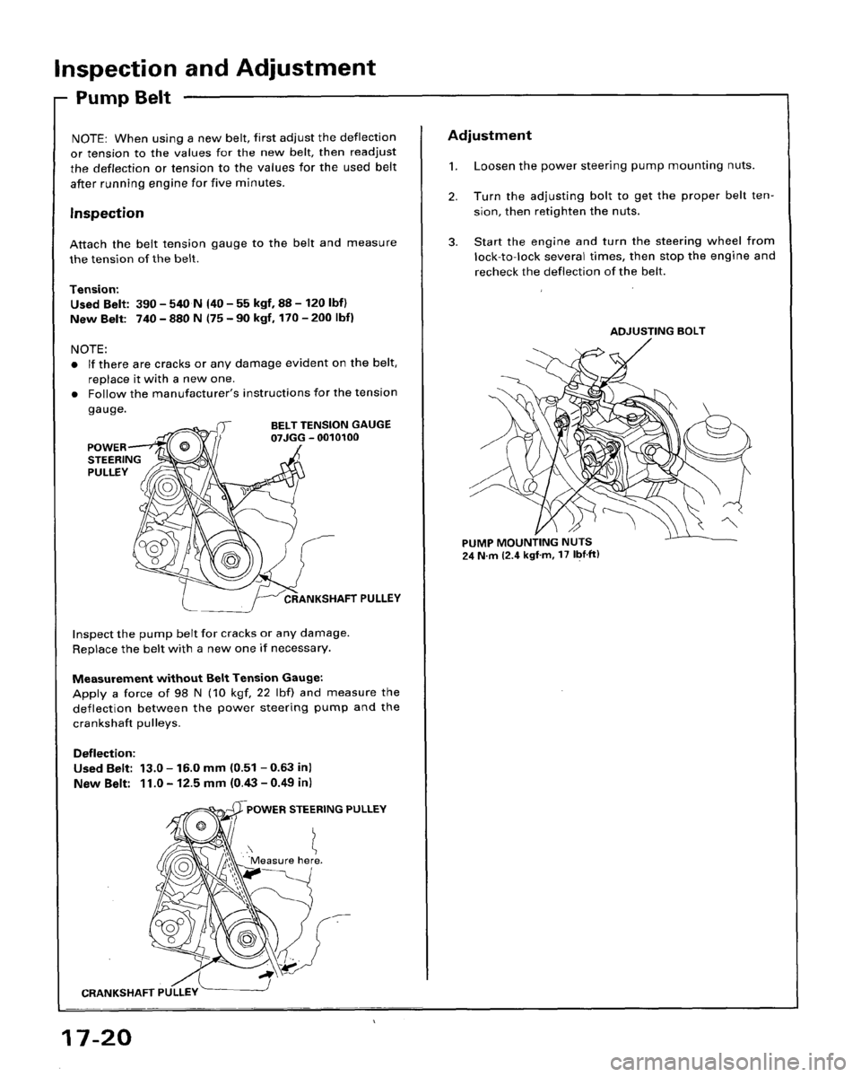 HONDA ACCORD 1995  Service Repair Manual 