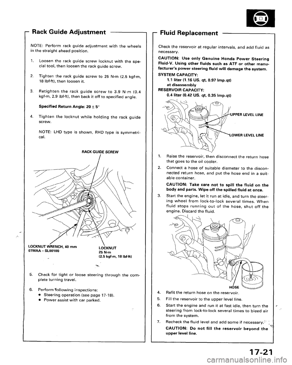HONDA ACCORD 1995  Service Repair Manual 