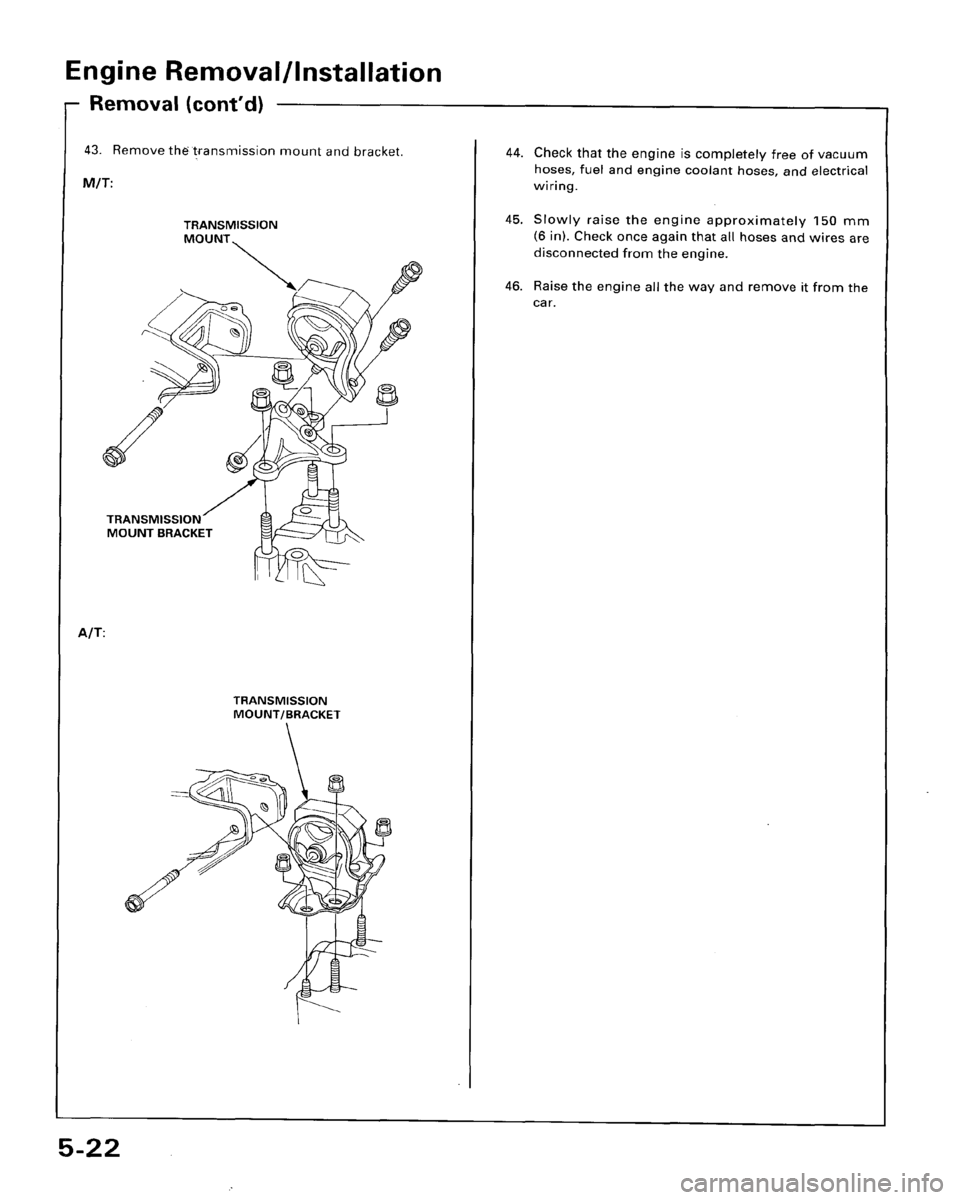 HONDA ACCORD 1995  Service Repair Manual 