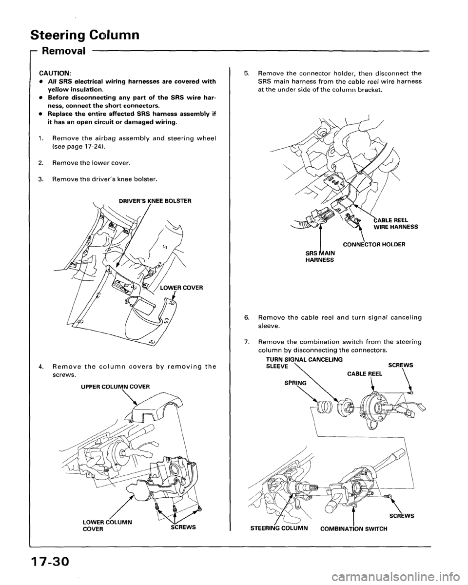 HONDA ACCORD 1995  Service Repair Manual 