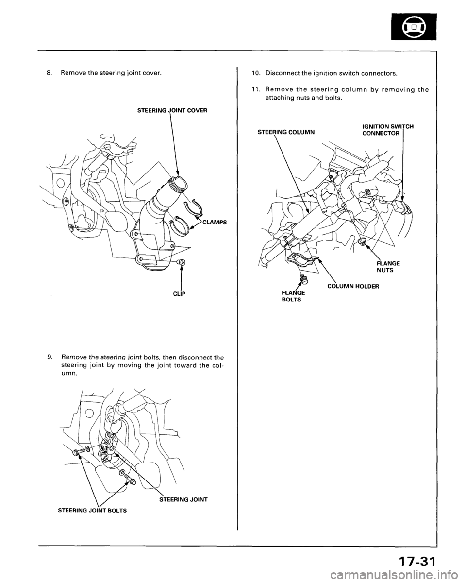 HONDA ACCORD 1995  Service Repair Manual 
