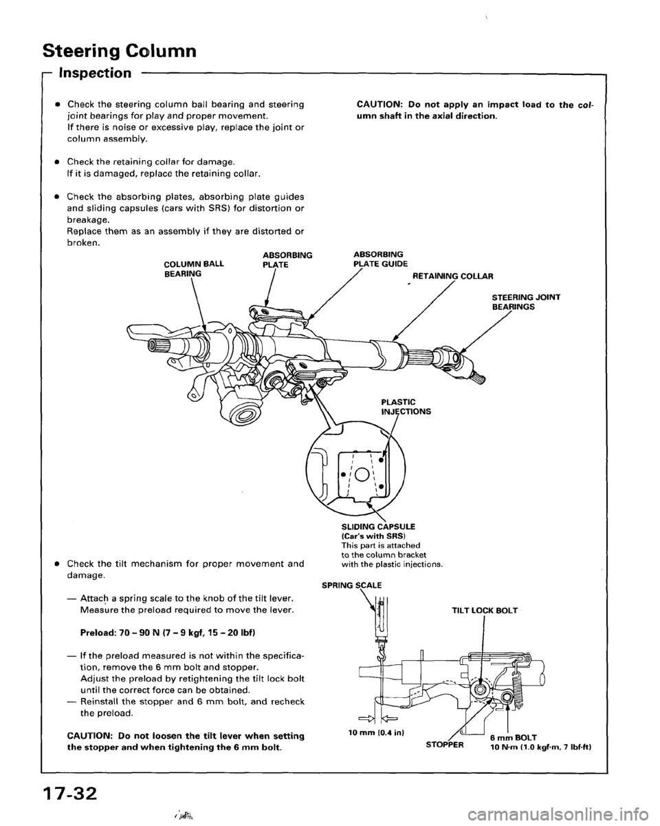 HONDA ACCORD 1995  Service Repair Manual 