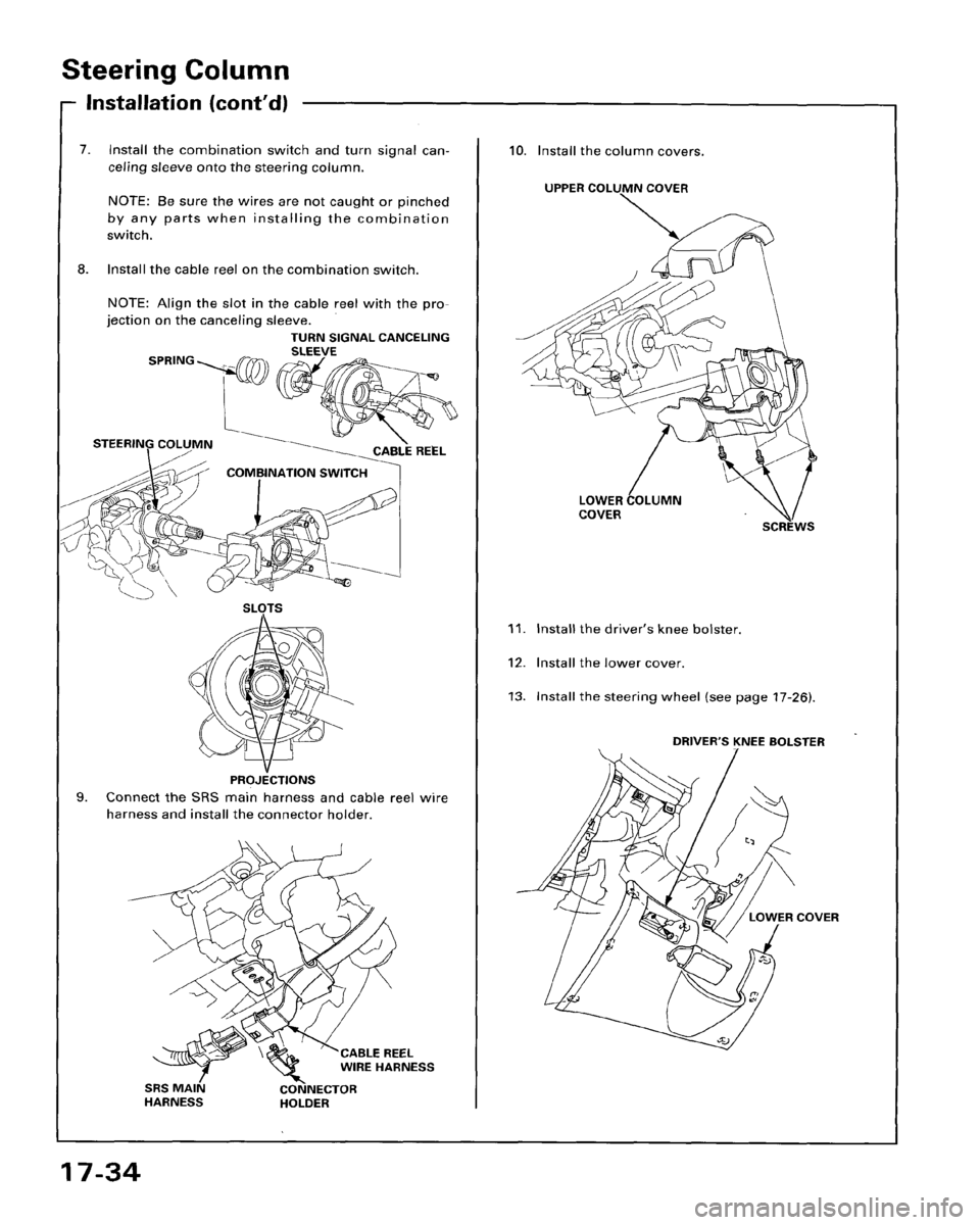 HONDA ACCORD 1995  Service Repair Manual 