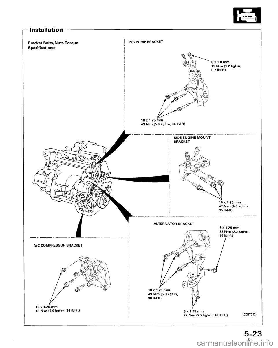 HONDA ACCORD 1995  Service Repair Manual 