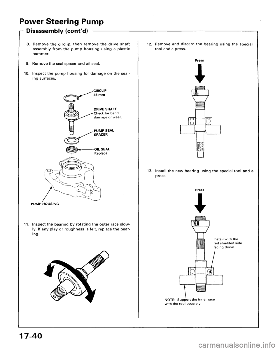 HONDA ACCORD 1995  Service Repair Manual 