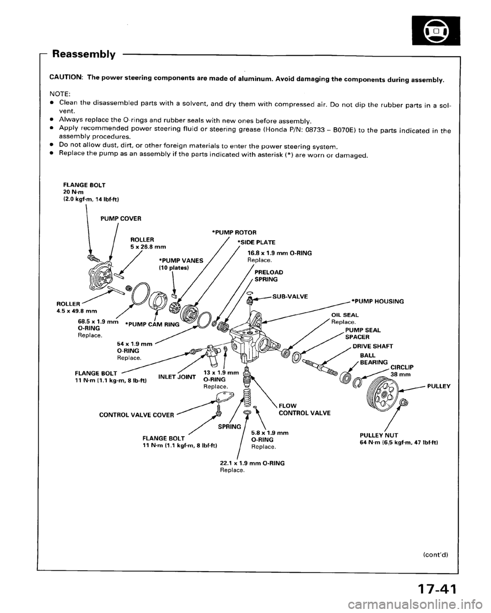 HONDA ACCORD 1995  Service Repair Manual 
