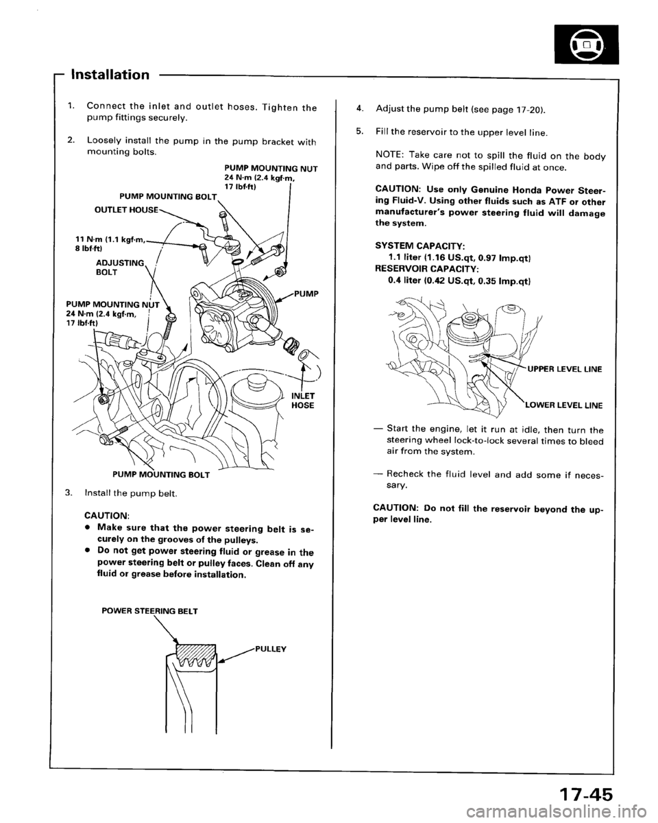 HONDA ACCORD 1995  Service Repair Manual 