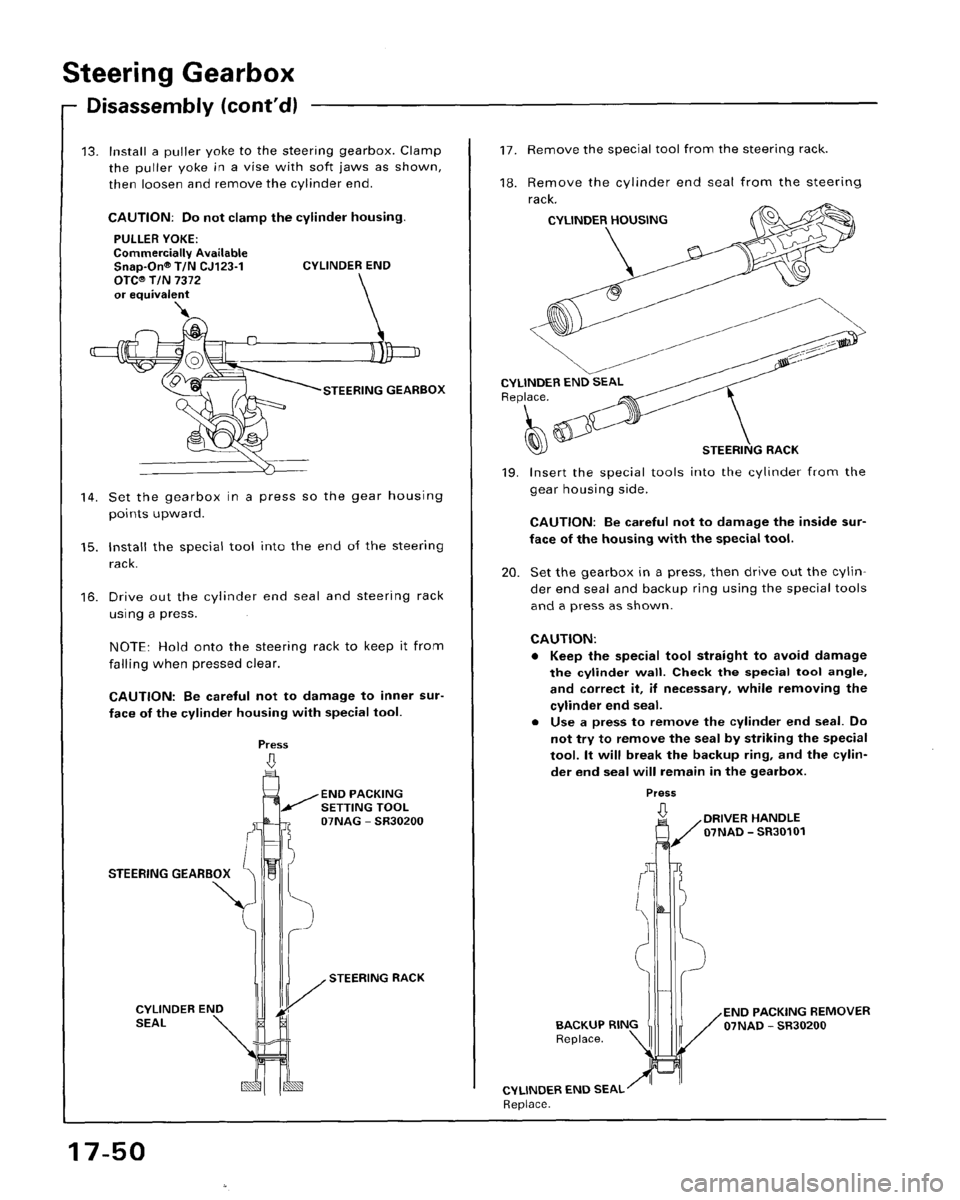 HONDA ACCORD 1995  Service Repair Manual 