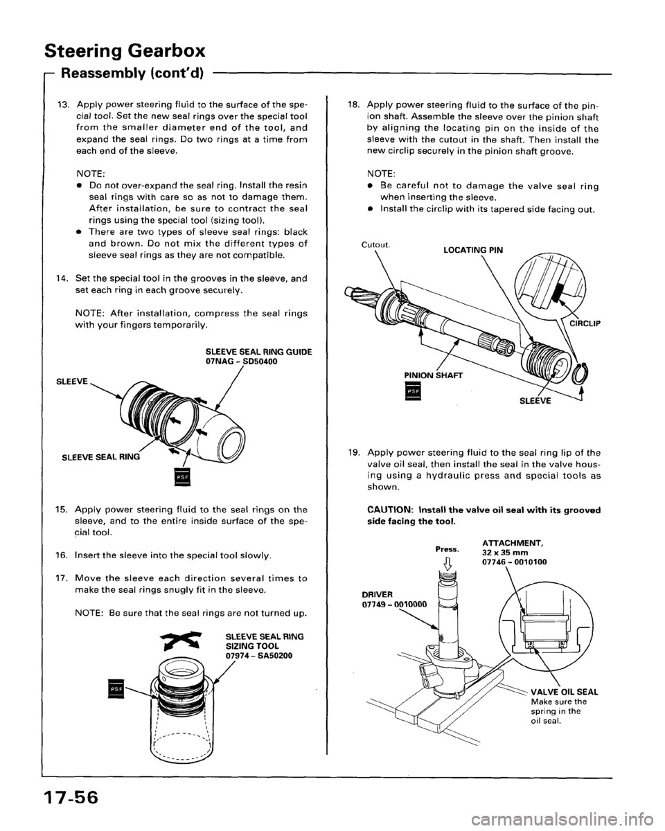 HONDA ACCORD 1995  Service Repair Manual 