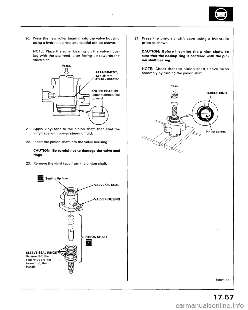 HONDA ACCORD 1995  Service Repair Manual 