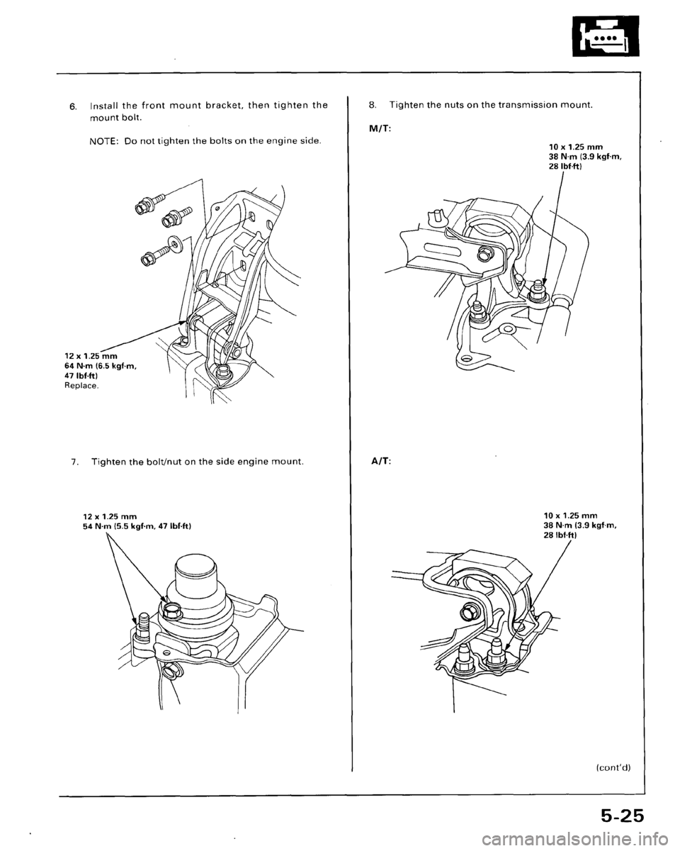 HONDA ACCORD 1995  Service Repair Manual 