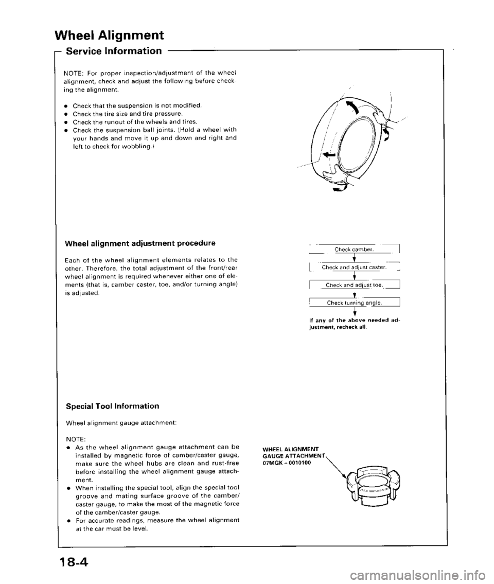 HONDA ACCORD 1995  Service Repair Manual 