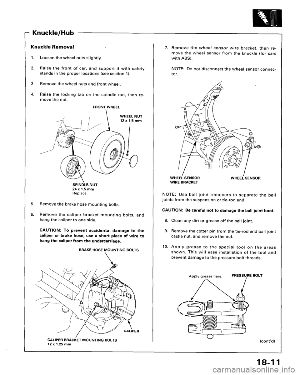 HONDA ACCORD 1995  Service Repair Manual 