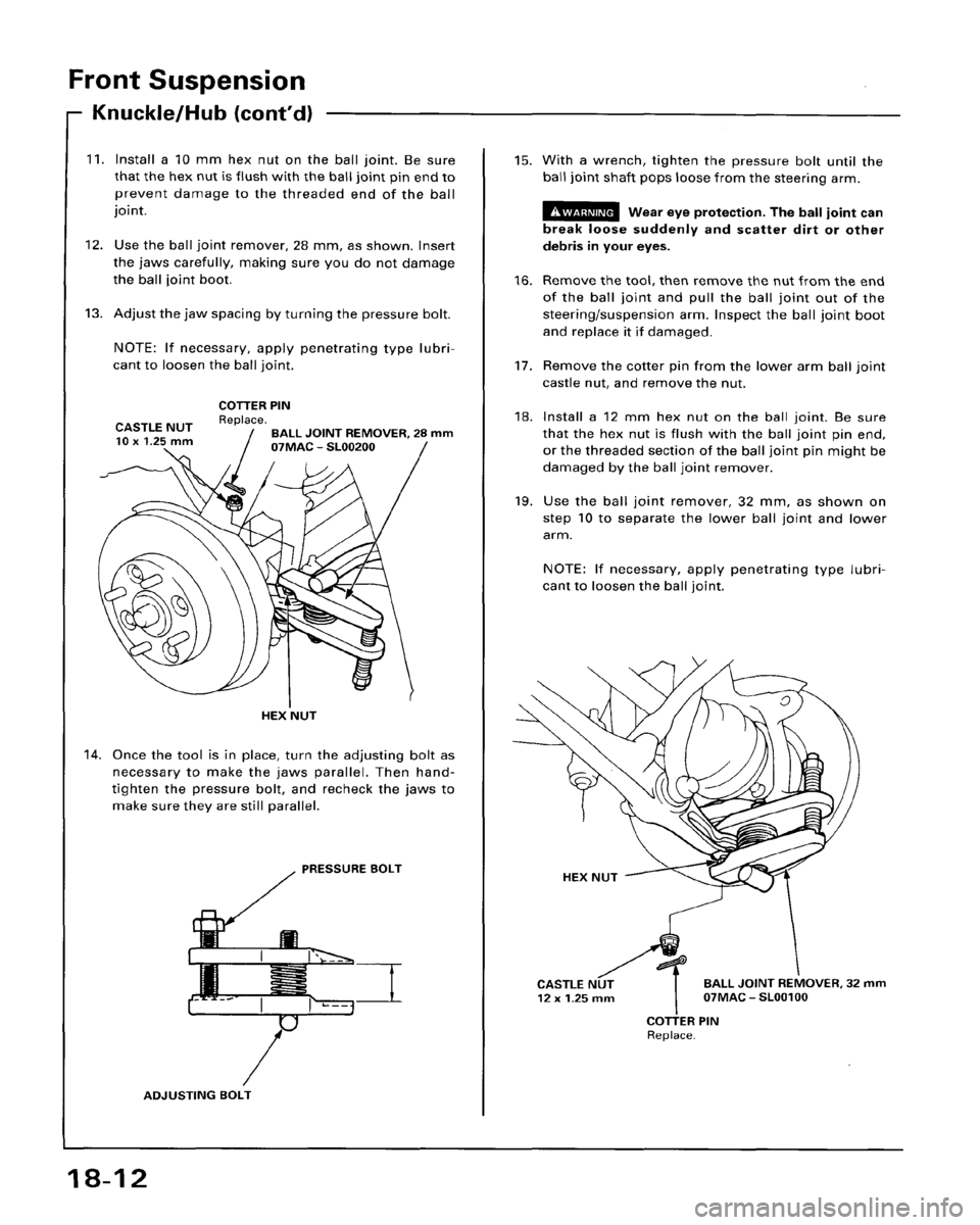 HONDA ACCORD 1995  Service Repair Manual 
