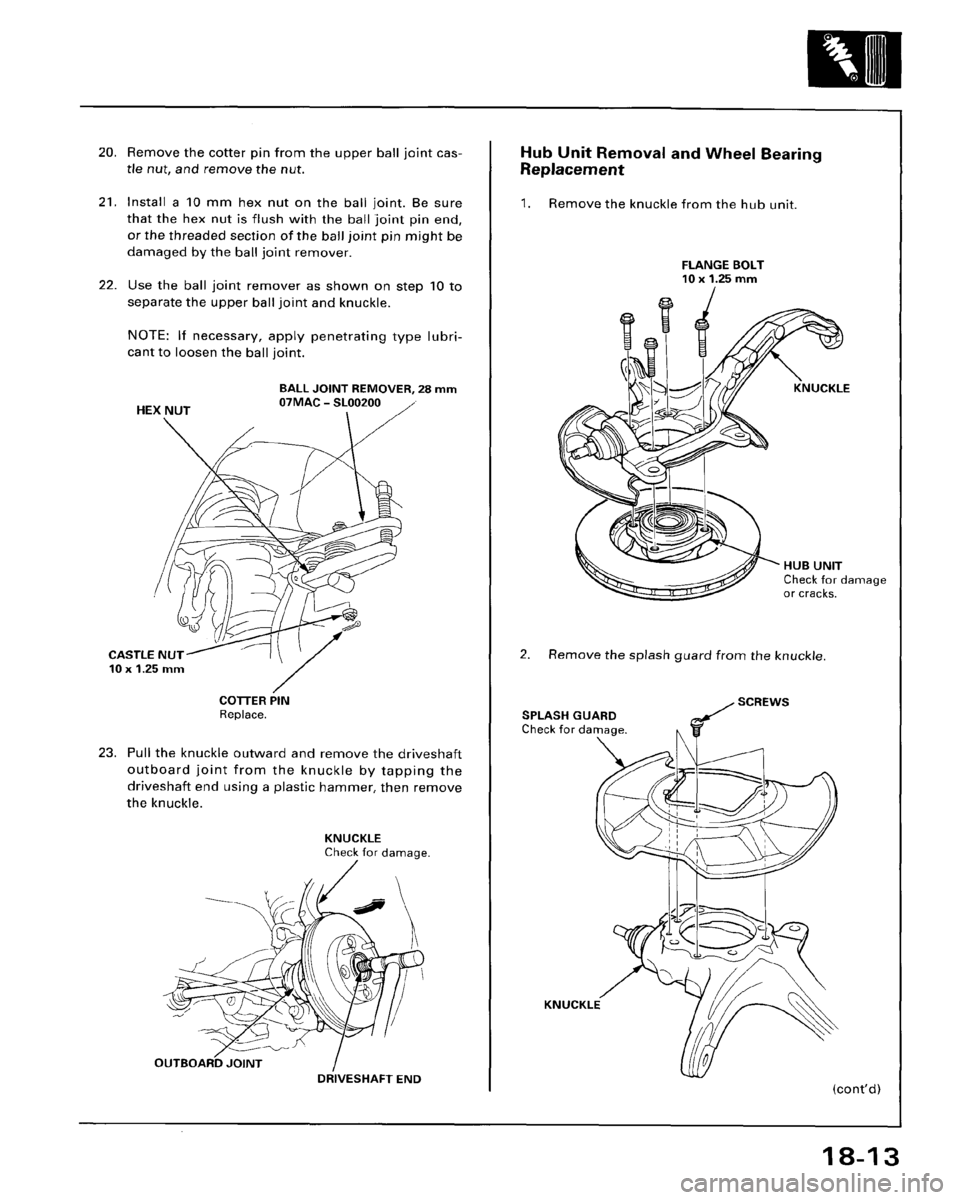 HONDA ACCORD 1995  Service Repair Manual 