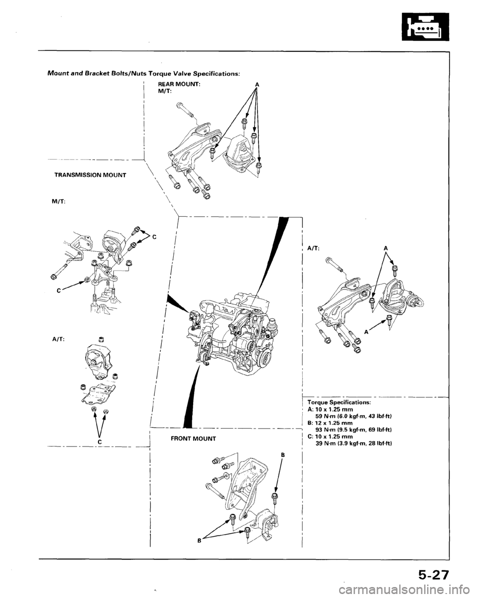 HONDA ACCORD 1995  Service Repair Manual 