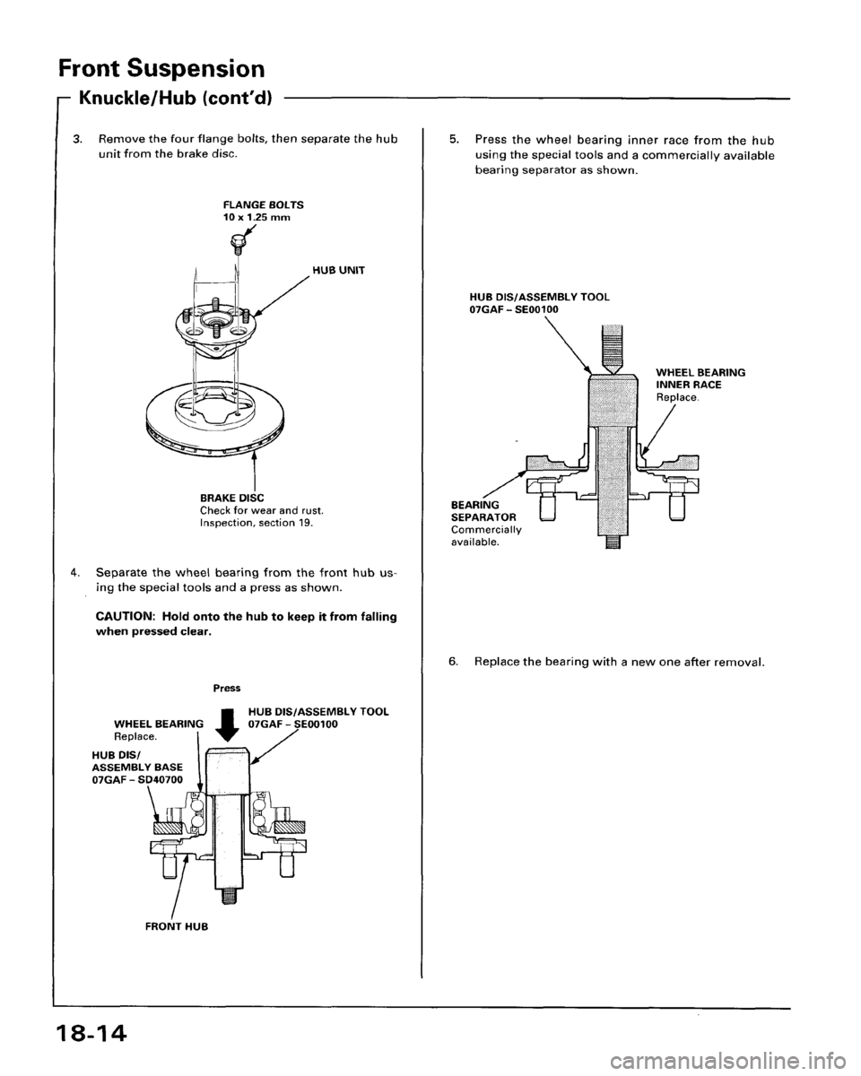 HONDA ACCORD 1995  Service Repair Manual 