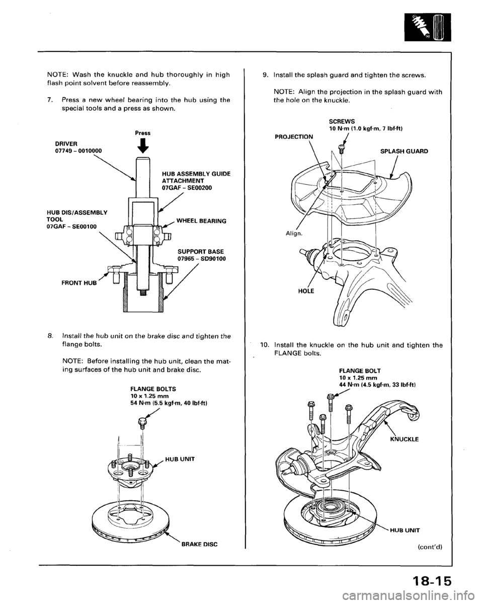 HONDA ACCORD 1995  Service Repair Manual 