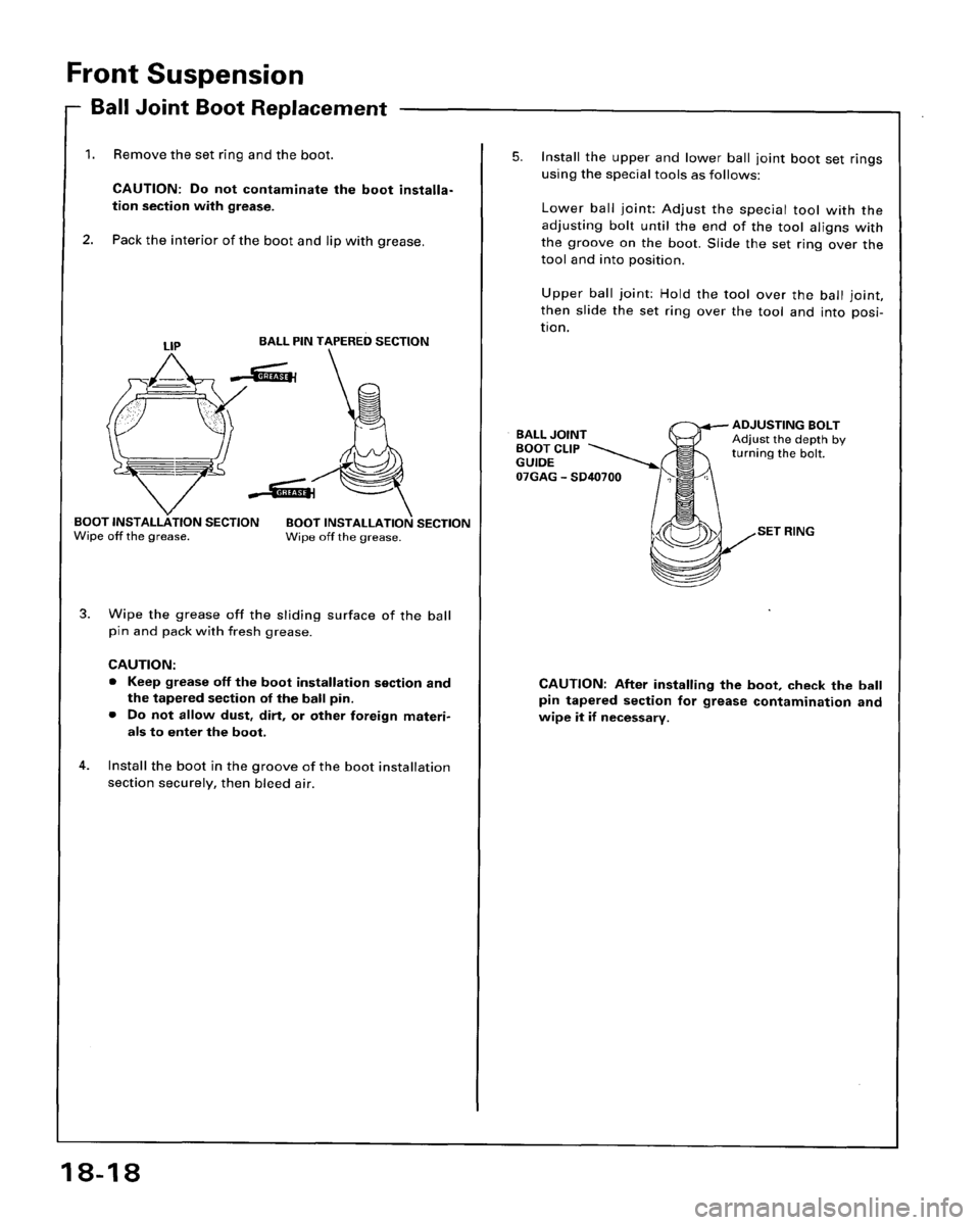 HONDA ACCORD 1995  Service Repair Manual 