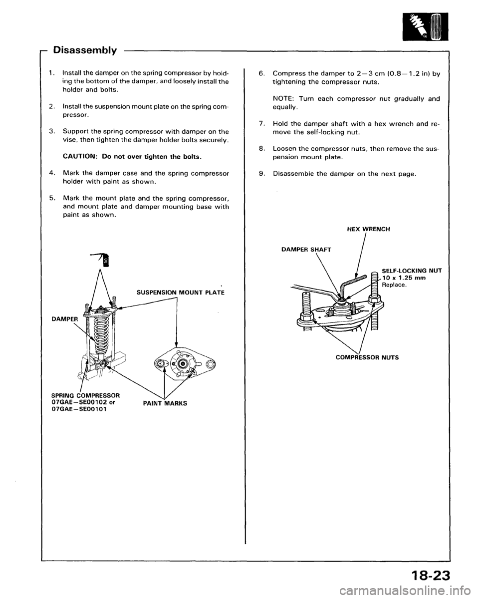 HONDA ACCORD 1995  Service Repair Manual 