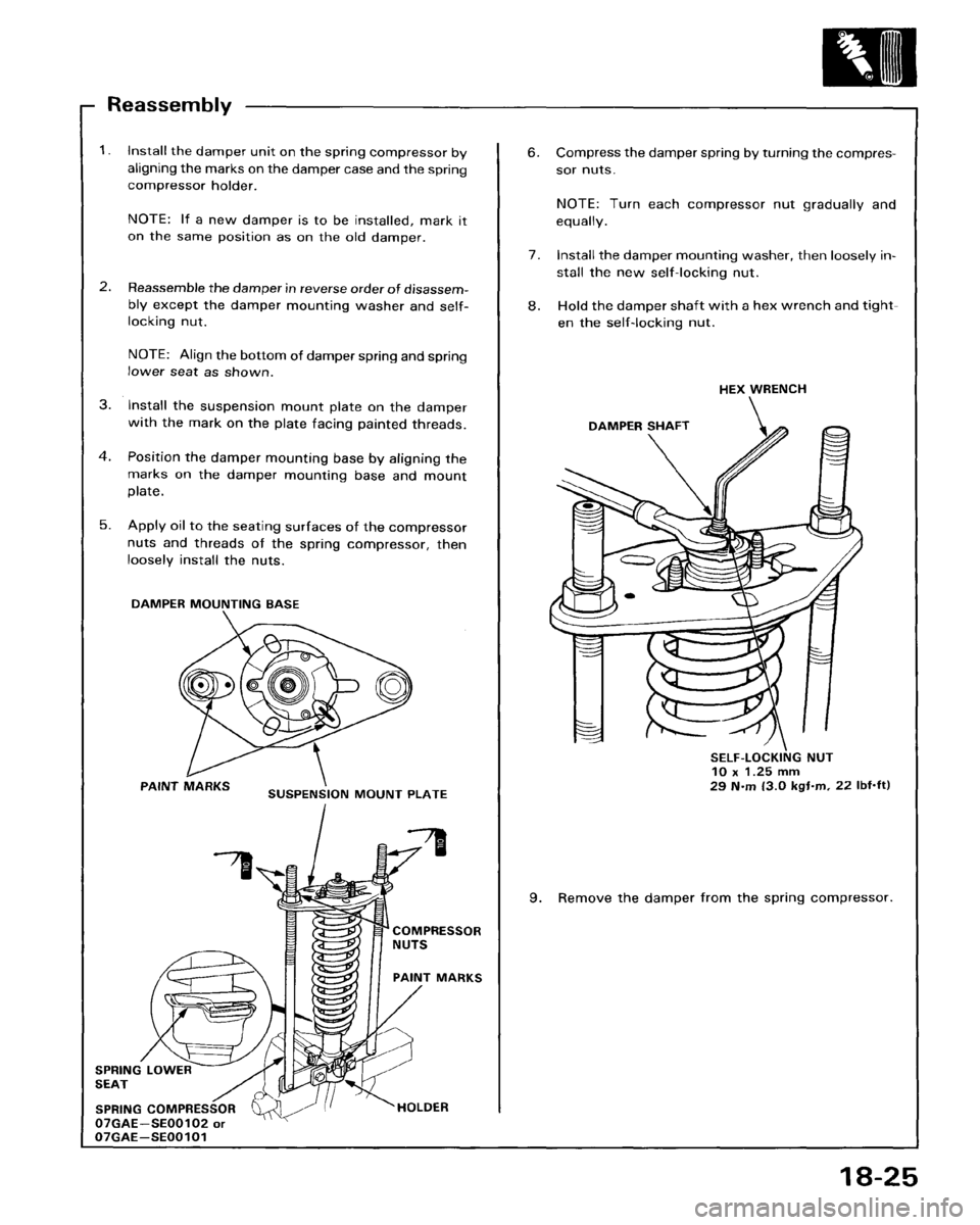 HONDA ACCORD 1995  Service Repair Manual 