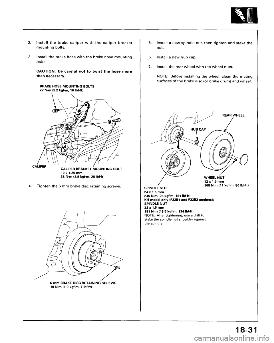 HONDA ACCORD 1995  Service Repair Manual 