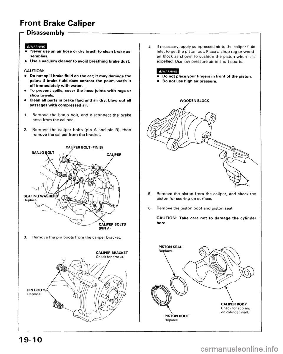 HONDA ACCORD 1995  Service Repair Manual 
