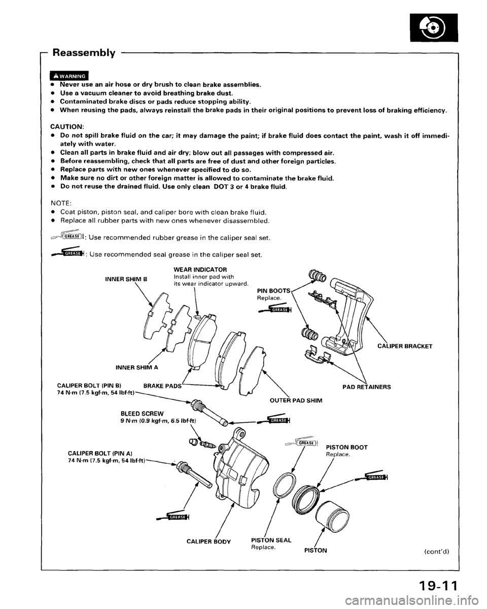 HONDA ACCORD 1995  Service Repair Manual 