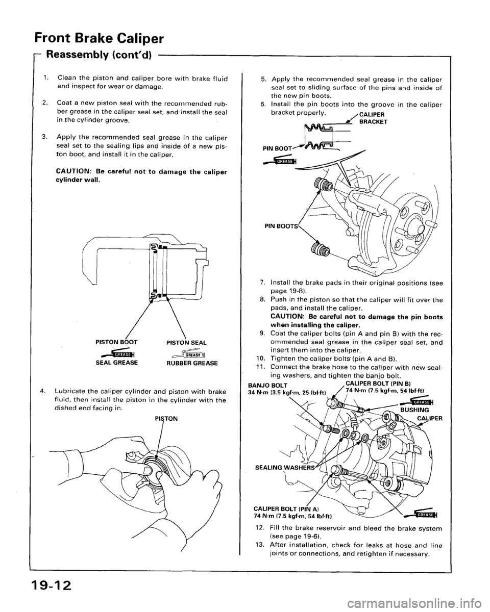 HONDA ACCORD 1995  Service Repair Manual 