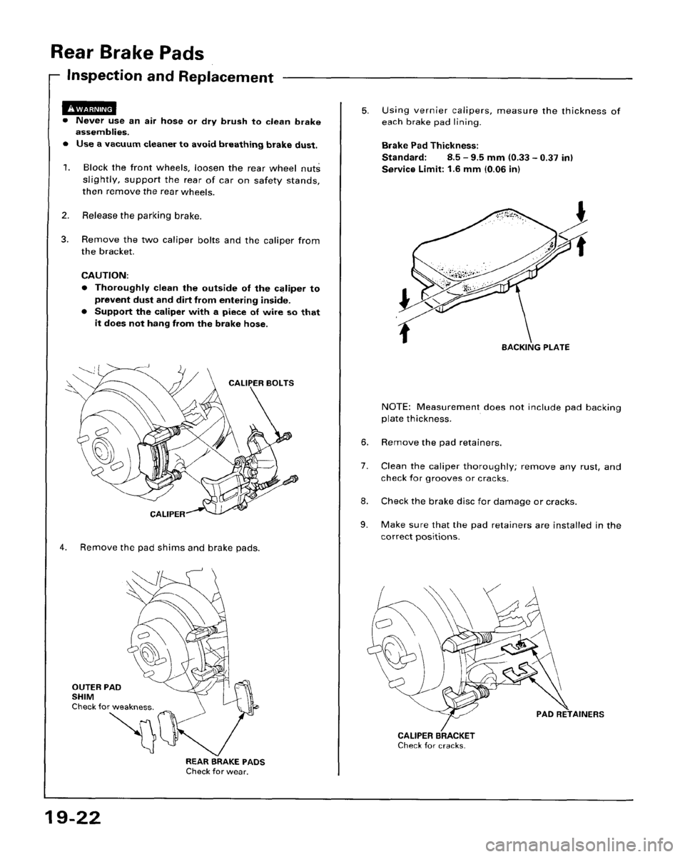 HONDA ACCORD 1995  Service Repair Manual 
