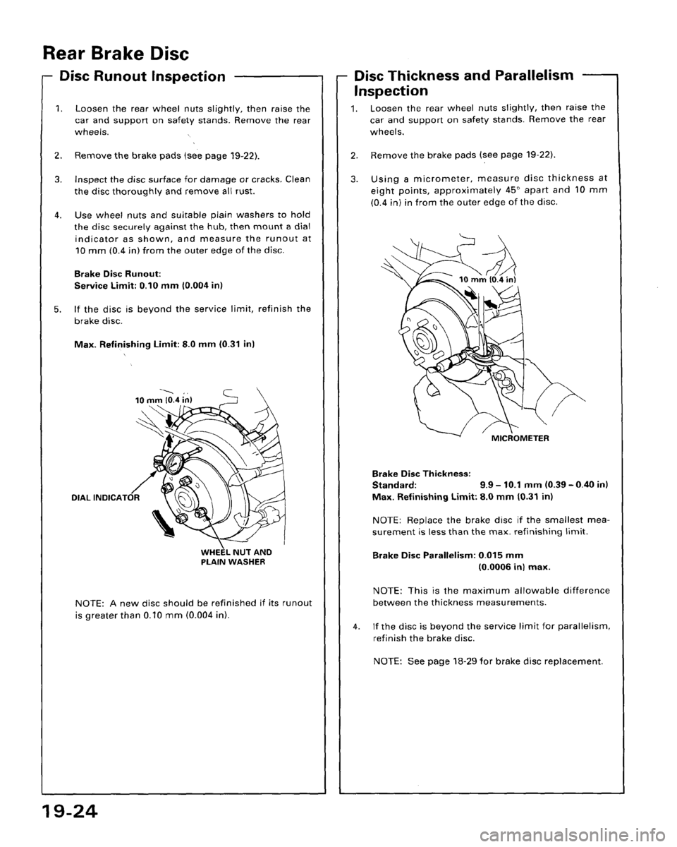 HONDA ACCORD 1995  Service Repair Manual 