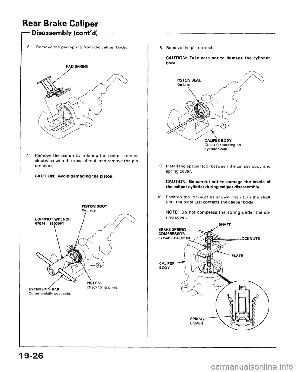 HONDA ACCORD 1995  Service Repair Manual 