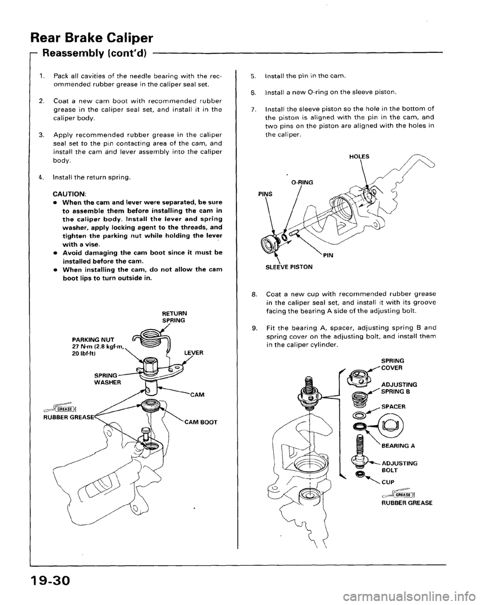 HONDA ACCORD 1995  Service Repair Manual 