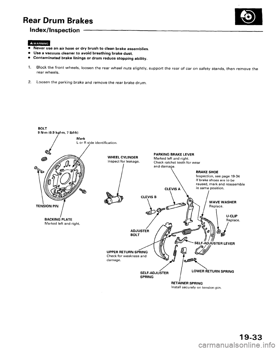 HONDA ACCORD 1995  Service Repair Manual 
