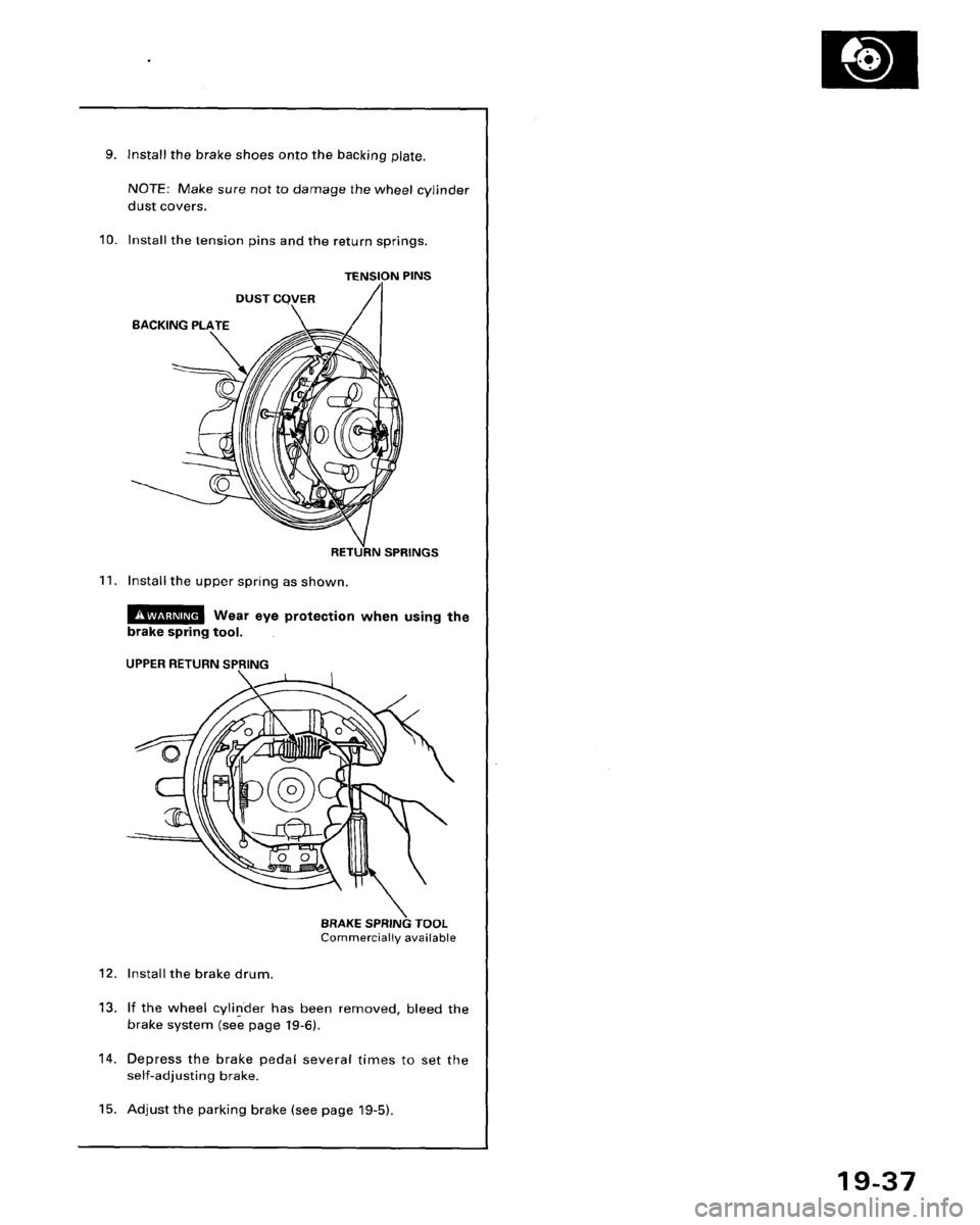 HONDA ACCORD 1995  Service Repair Manual 