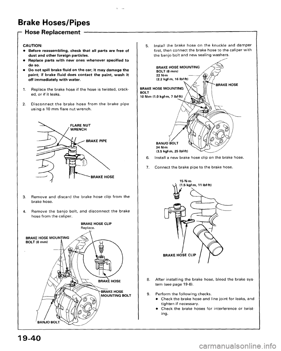 HONDA ACCORD 1995  Service Repair Manual 